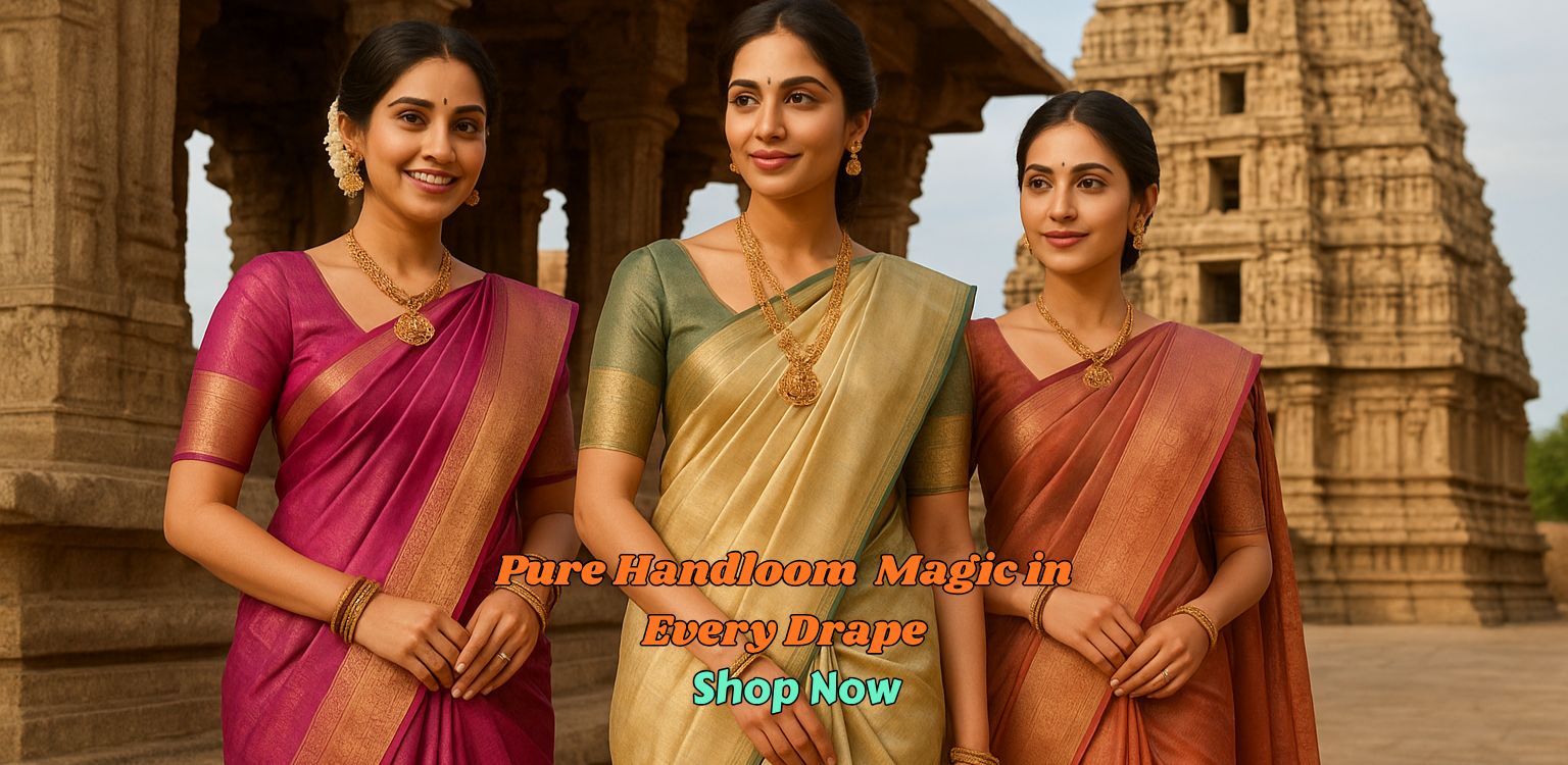 Pure Handloom Magic in Every Drape